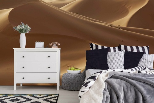 Vlies Fototapete - Dünen in Sahara 375 x 250 cm